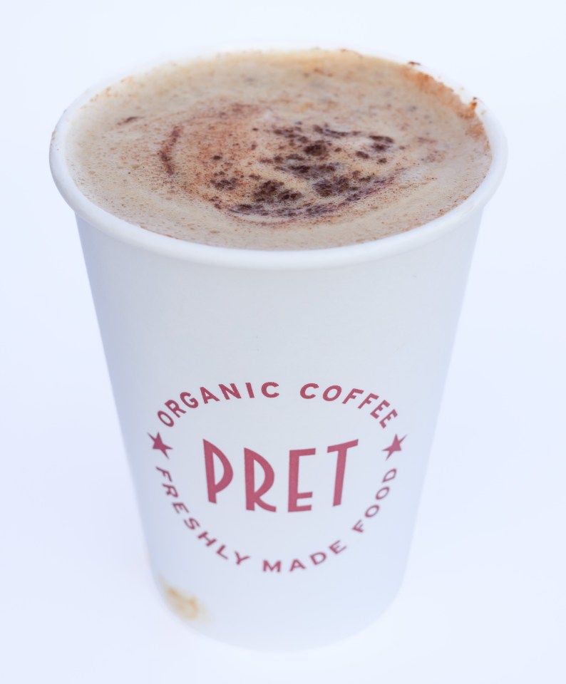 Pret's offering cheered up my day and felt warming and comforting to drink