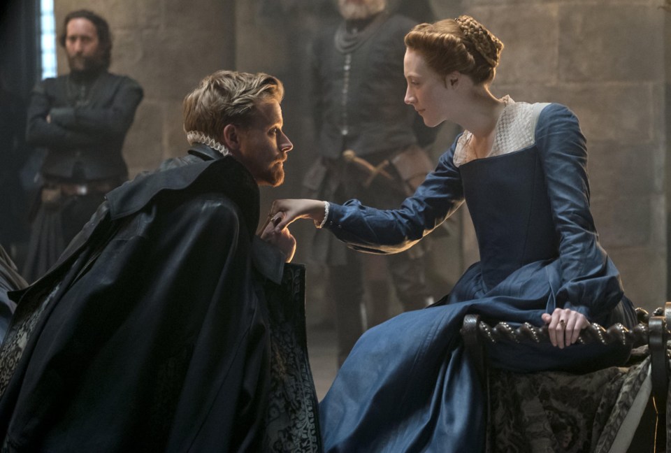 Actress Saoirse met hubby Jack Lowden on the set of Mary Queen Of Scots