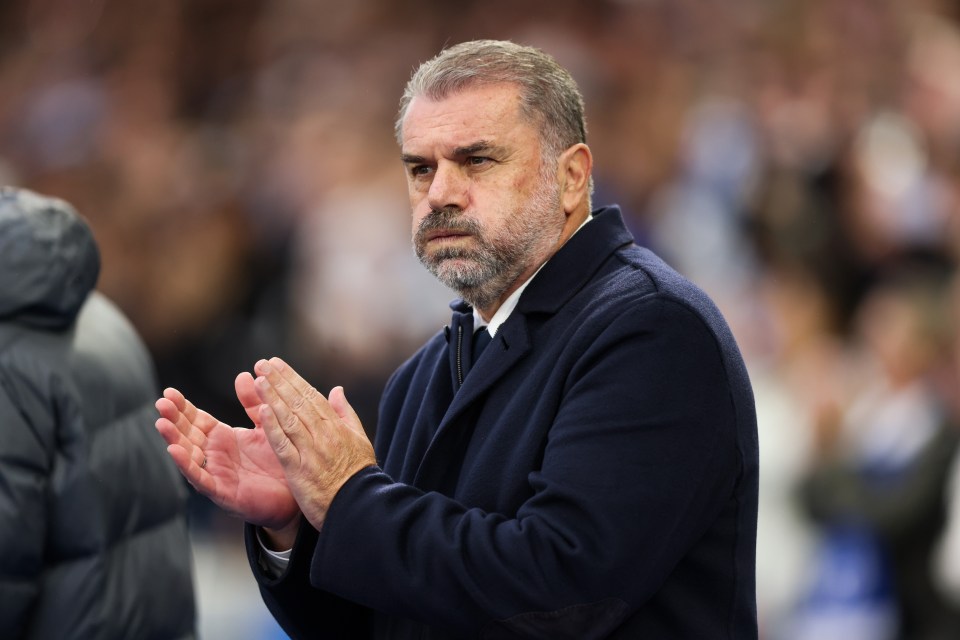 Ange Postecoglou has been at Tottenham for little over a year