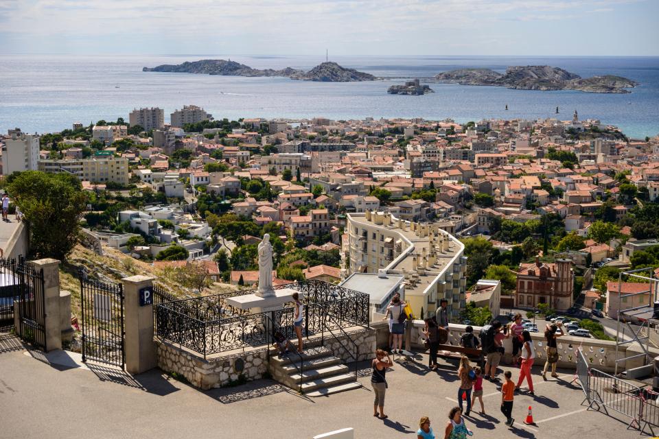 The Frioul Islands are located off the coast of Marseille