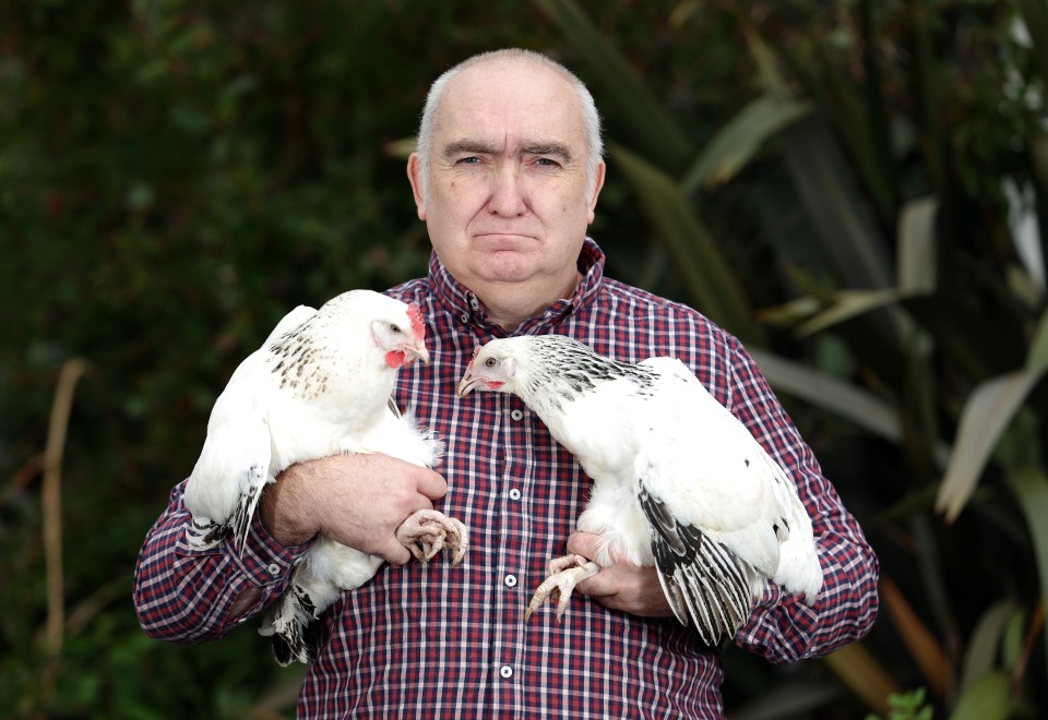 Animal rescuer Edward White has been awarded £10,000 damages from police — who wrongfully arrested him for nicking a chicken