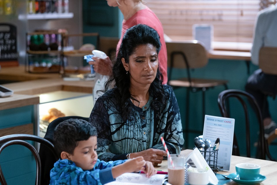 Nish organises for her grandson Tye to come and visit