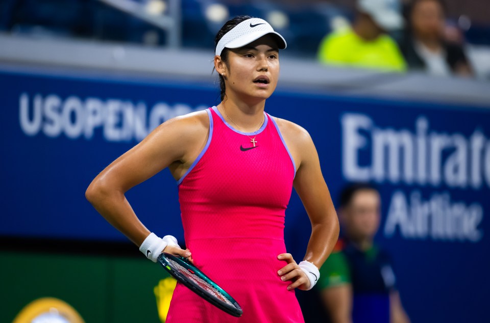 Emma Raducanu retired from her Korea Open quarter-final against Daria Kasatkina with an injury to her left foot