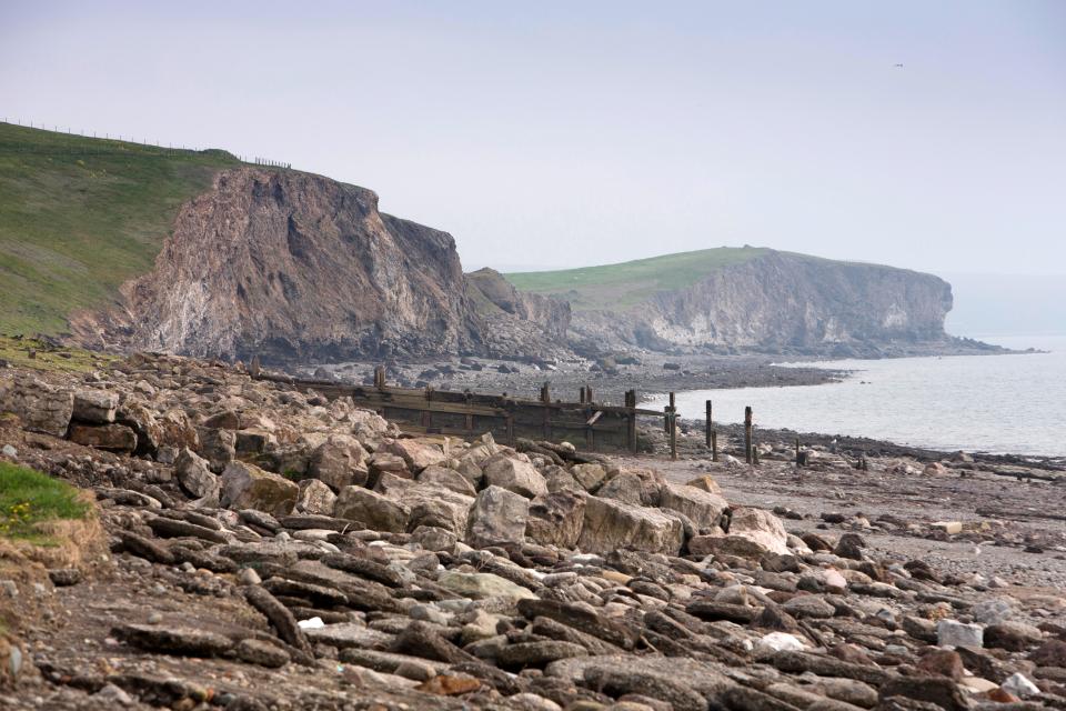 Workington shingle beach is rarely visited by locals