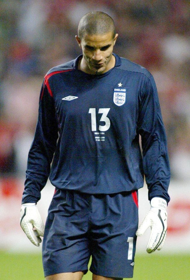 David James has twice suffered bizarre injuries