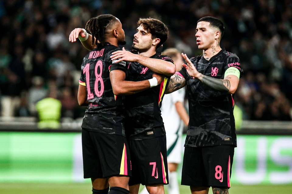 Chelsea eased to a routine win over Panathinaikos