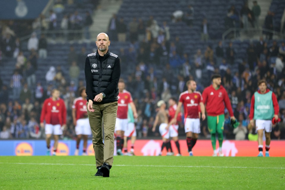 It might be getting lonelier and lonelier for Man Utd boss Erik ten Hag