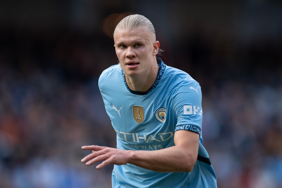 Barcelona are plotting a swoop for Man City star Erling Haaland