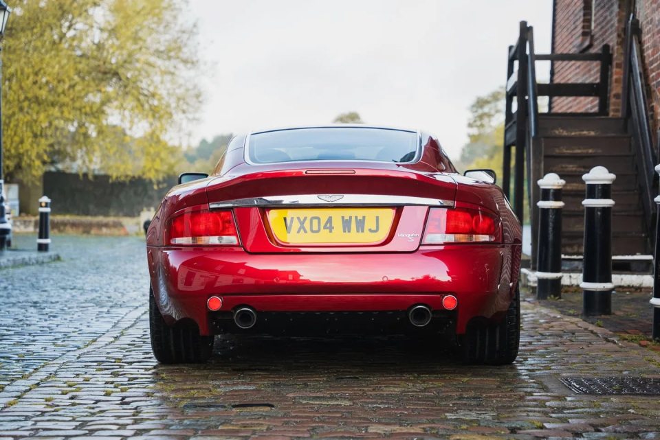 This particular Vanquish also appeared on Channel 5's Fifth Gear