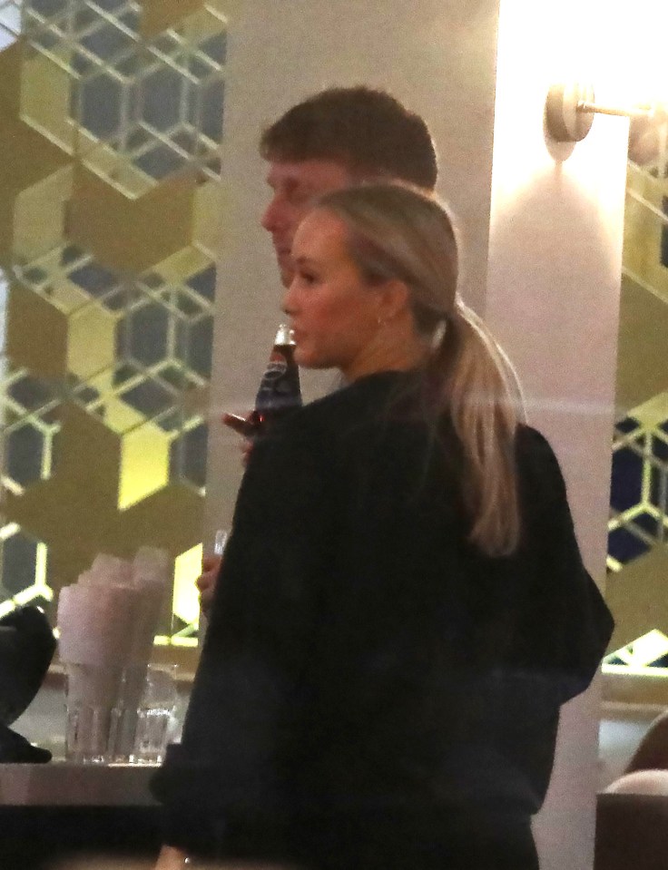 Strictly's Jamie Borthwick was spotted with a mystery woman yesterday