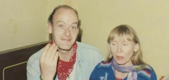 John Sweeney and Delia Balmer, pictured on a trip to Australia