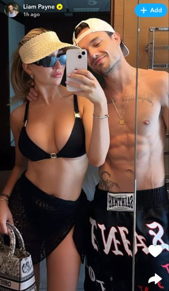 He posed for a shirtless mirror selfie with his girlfriend, Kate Cassidy, days before his death