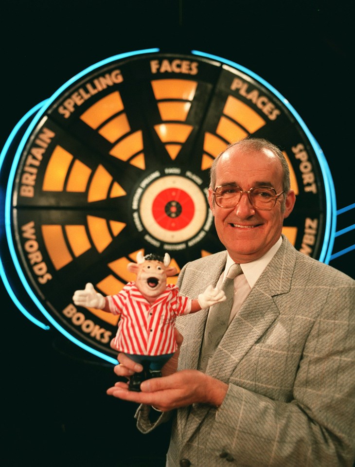 Bullseye's original host Jim Bowen made it cult viewing with a string of catchphrases