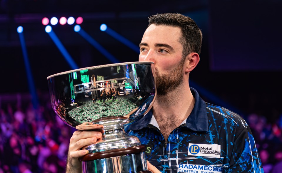 Luke Humphries is the reigning Grand Slam of Darts champion