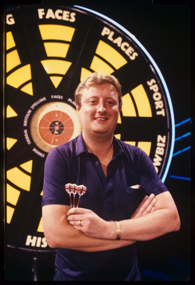 Legends including Eric Bristow threw darts on the programme in its 1980s heyday