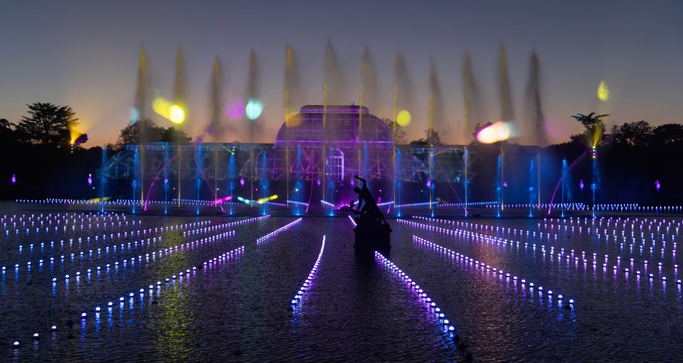 Christmas at Kew features impressive light displays