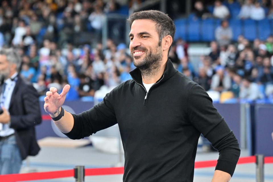 Fabregas became manager of newly-promoted Como in the summer