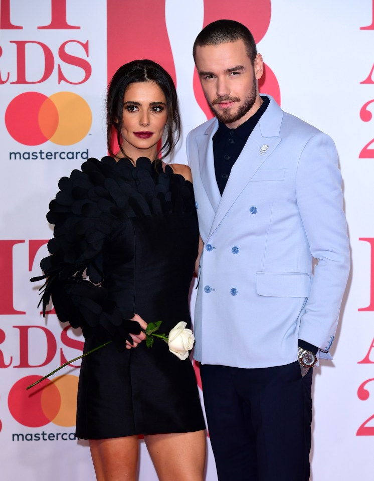 Liam Payne with his ex Cheryl Tweedy