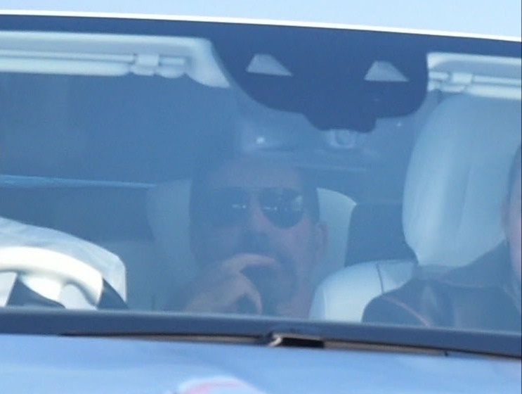 Simon Cowell has been seen for the first time since Liam Payne's death, looking solemn in the back of a car