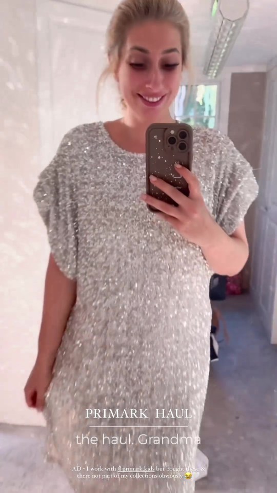 Stacey Solomon has nabbed a stunning sequin dress from Primark - and you'll be impressed when you see the price tag