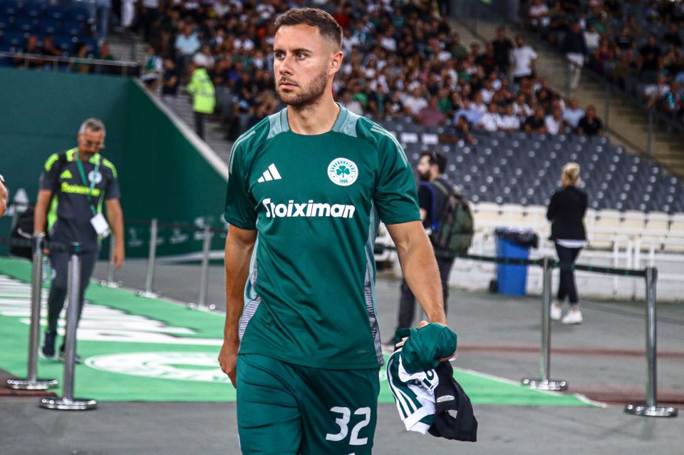 Baldock had moved to Panathinaikos FC at the start of this season