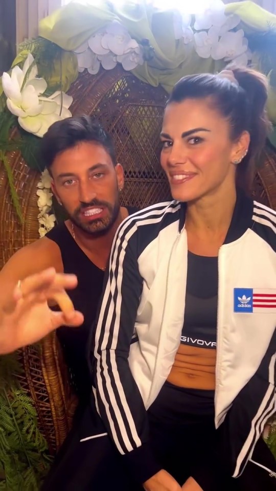 Giovanni Pernice has sparked romance rumours with Italian Strictly partner after she sat on his knee in cosy new video