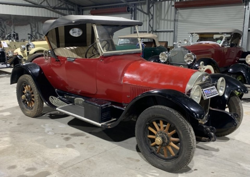 Lloyds auctioned off the cars earlier this year. Pictured, 1926 Packard 338 Runabout