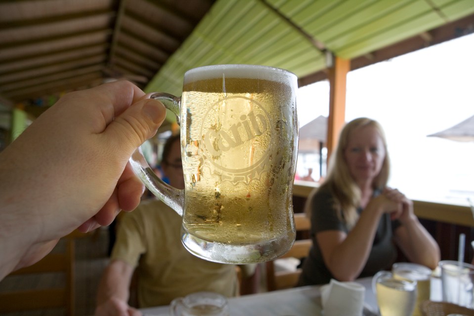 Head to St George’s, Grenada, where a bottle of local beer will cost you £1.50