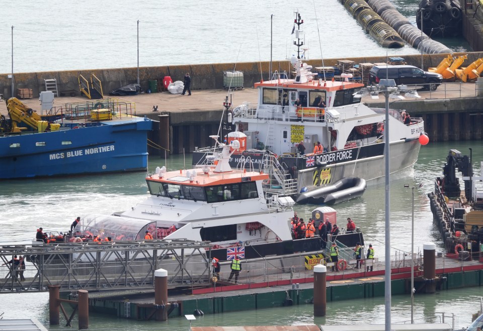 A rescue boat in harbour (stock pic)