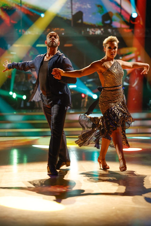 Rochelle has been supporting JB Gill on the dance floor this series