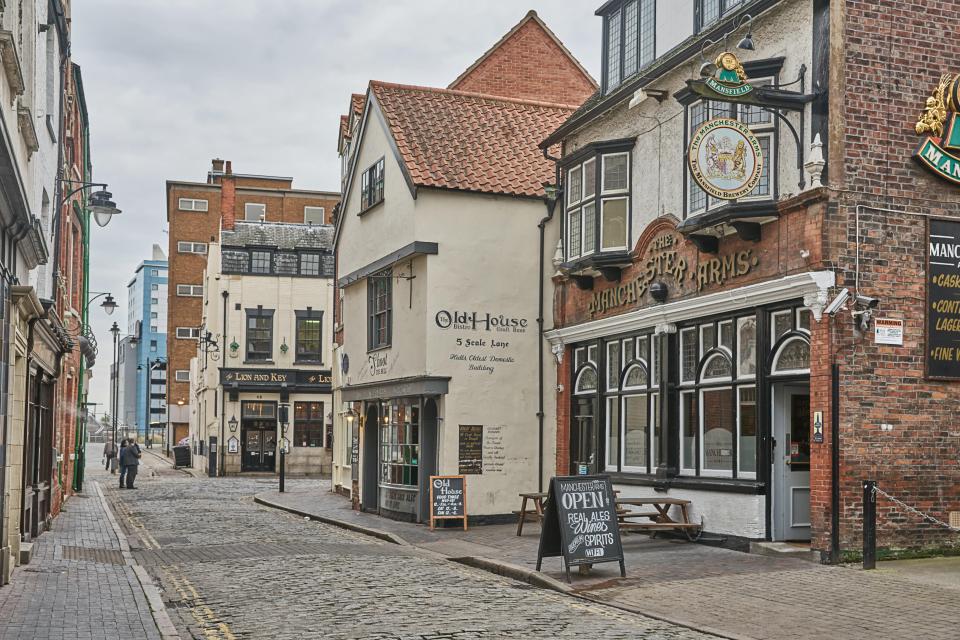 Hull is filled with masses of pubs where pints cost just £4