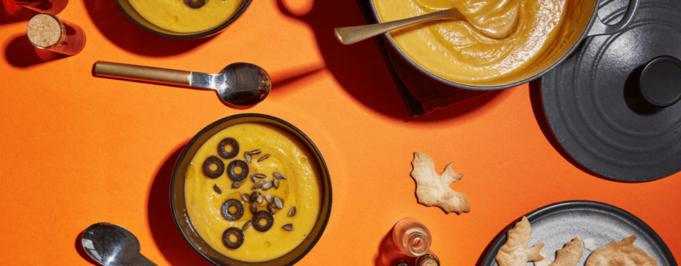 This soup is a perfect warming autumn dish