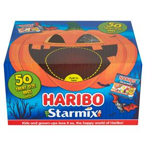 A bumper box of 50 starmix is £5 working out as 10p a treat bag,