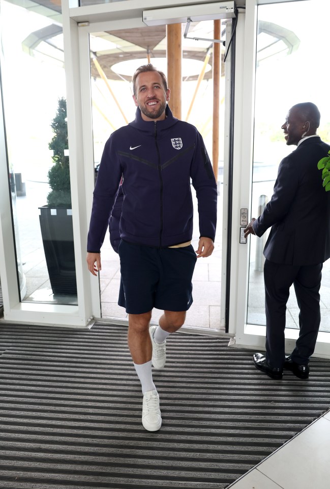 Harry Kane turned up for England duty despite carrying a knock