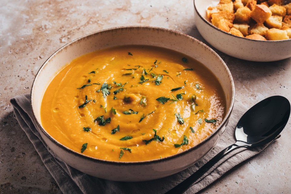 This vegetable soup is the perfect winter warmer (stock photo)