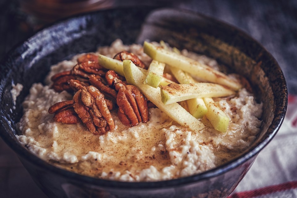 Rustle up some keto-friendly porridge using flax and chia seeds instead of oats