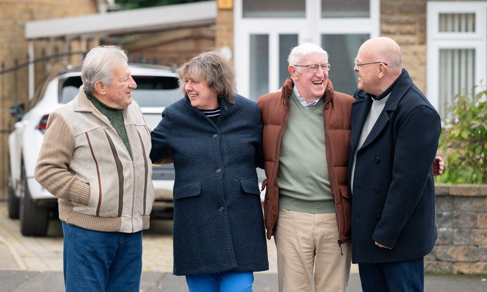 Some of the Breaston residents have known eachother for thirty years