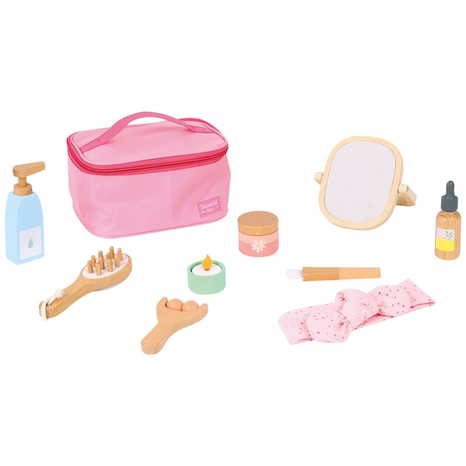 Smyths Toys have a huge selection of wooden toys - from spa sets to stackable burgers