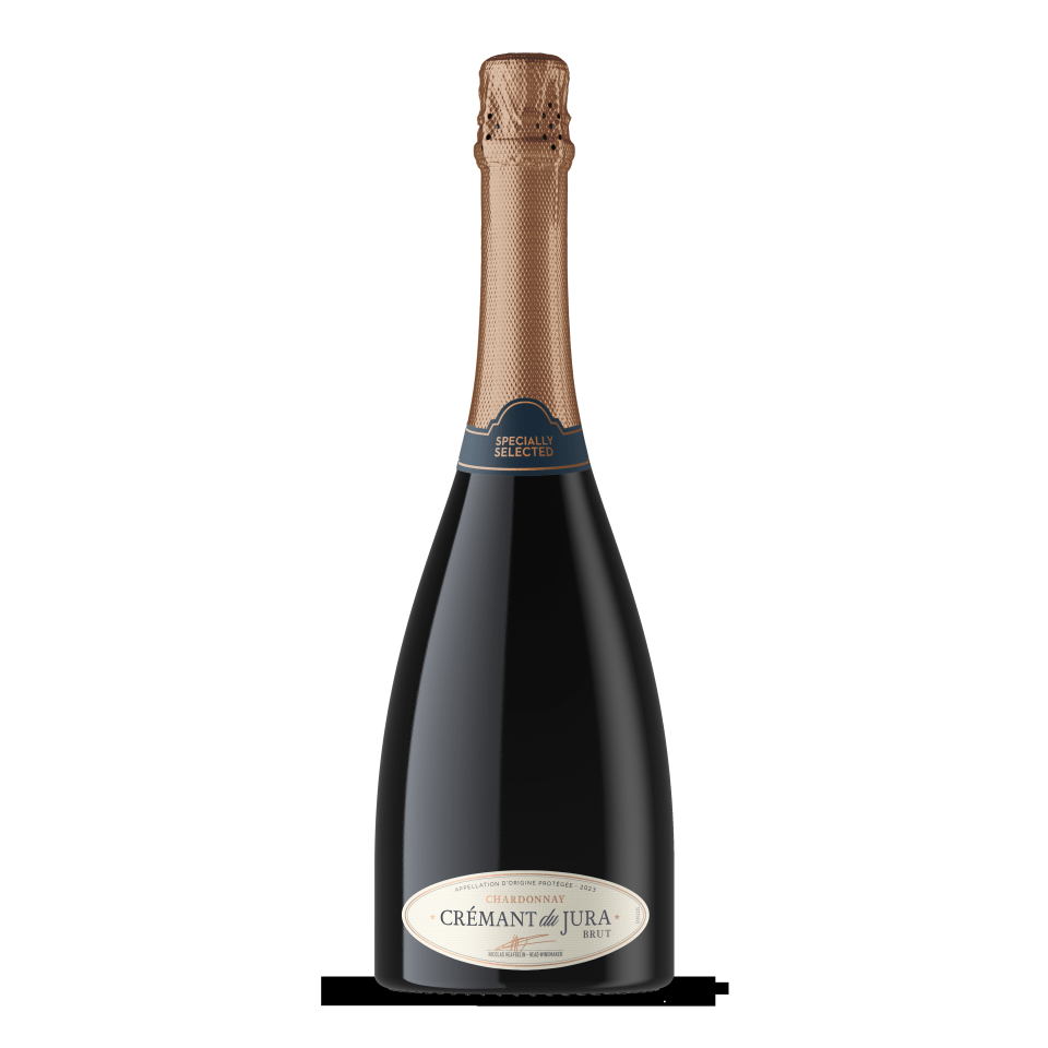 A 75cl bottle of Cremant du Jura is available at Aldi for just £10.99