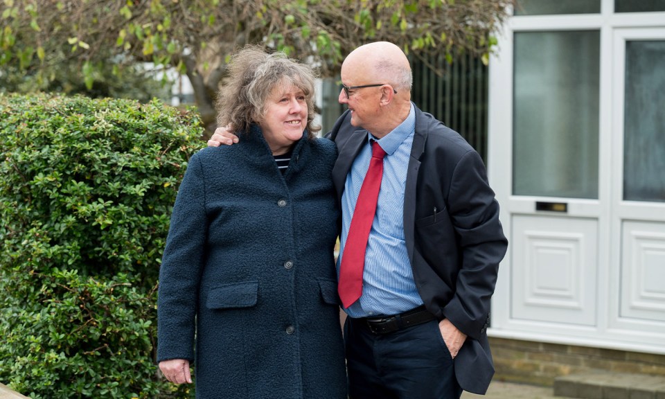 Alison and Tim Browne, from Breaston, Derbyshire, were overwhelmed with their win