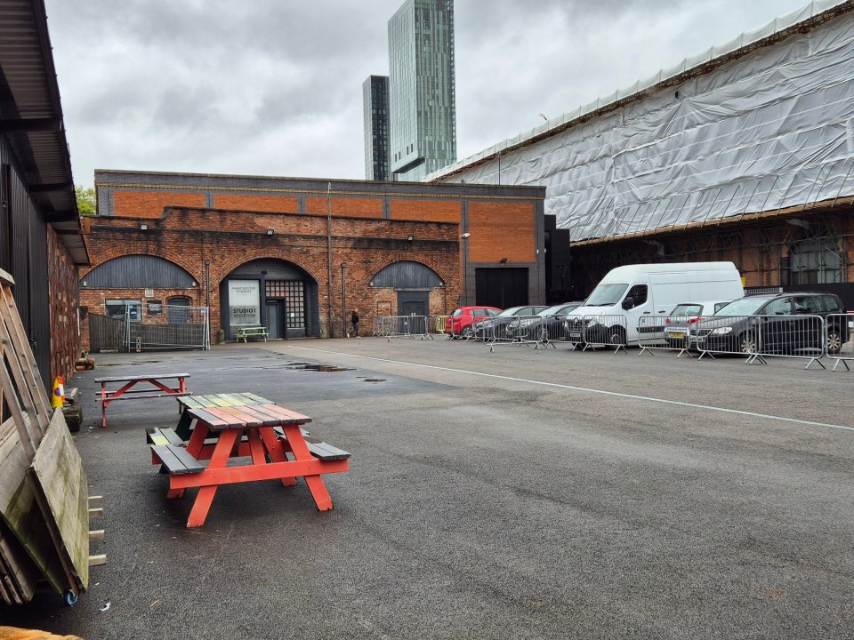 The Bistro can be made out in new pictures from the old Coronation Street set