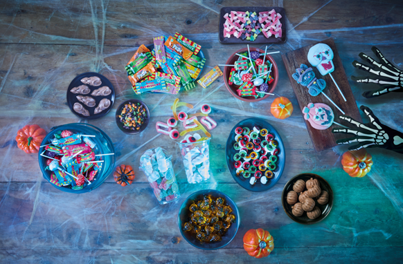 Aldi has packs of spooky sweets for 99p