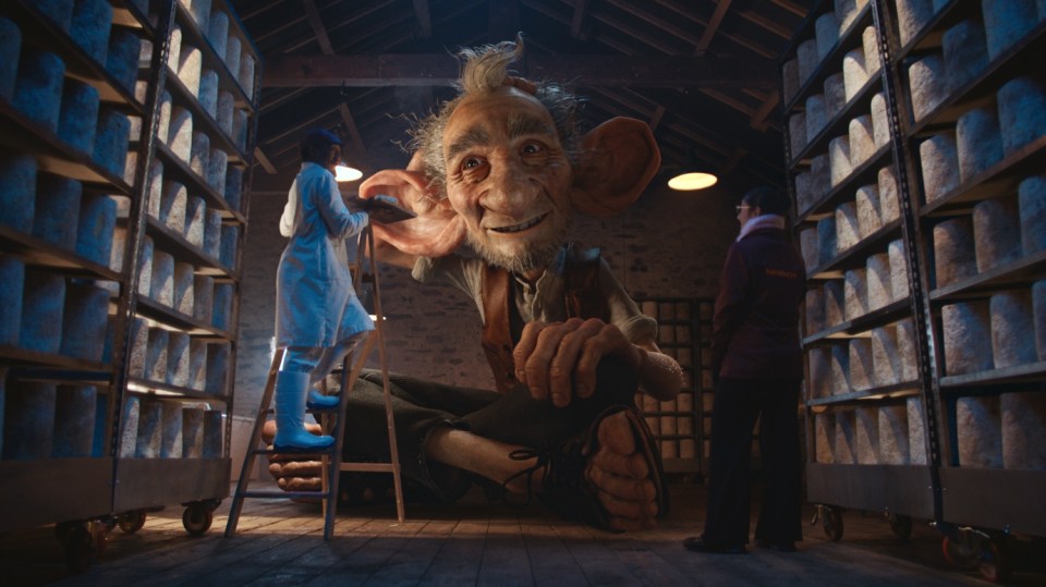 The advertisement features the iconic BFG.