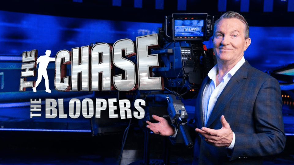 The bloopers will feature all six chasers, as well as some funny moments from host Bradley Walsh