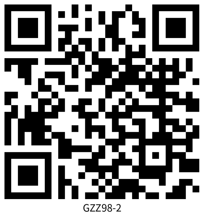 a black and white qr code on a white background .