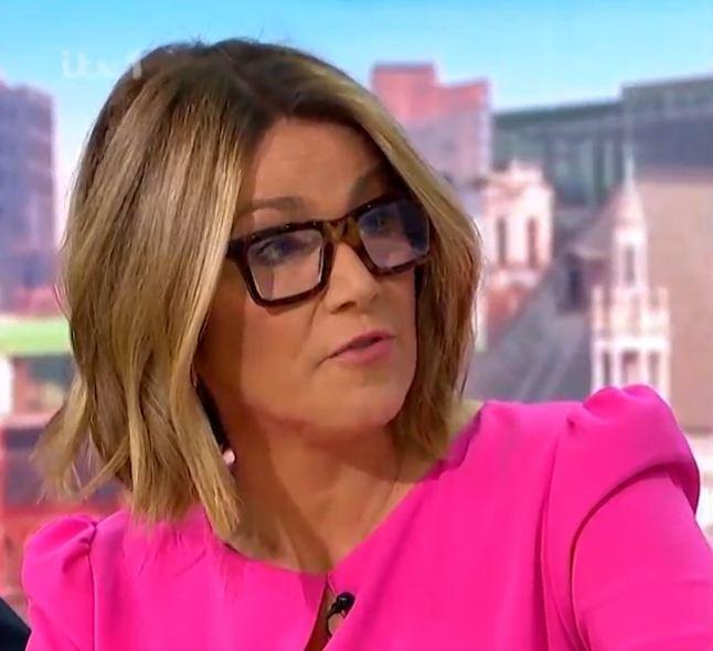 Susanna Reid was irked by Farage's attempts to question Contempt of Court