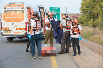 The emergency medic along with his mates recovered dozens of dead bodies