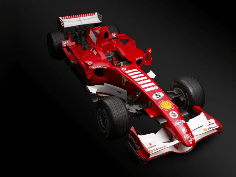 The 220mph 2006 Ferrari 248 F1 was driven by the legendary racer in his last season with the manufacturer