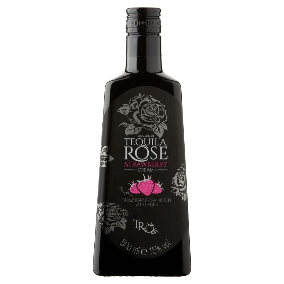 The more expensive Tequila Rose item is described on its Tesco listing as an 'exciting alcohol liqueur'