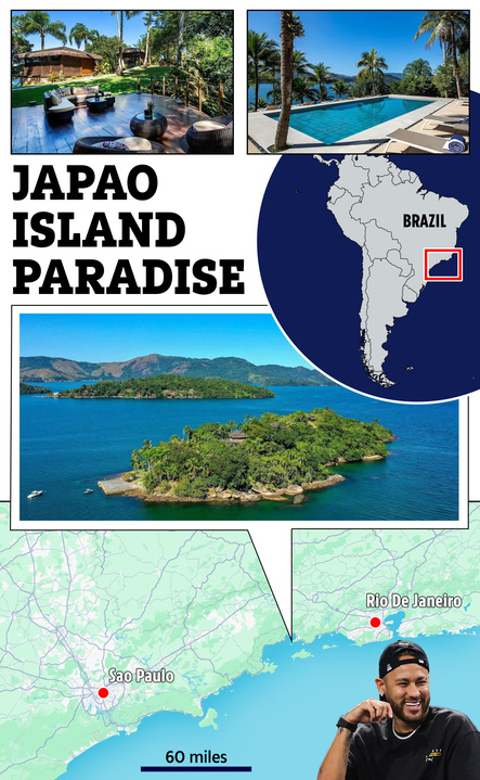 a map showing the location of japan island paradise